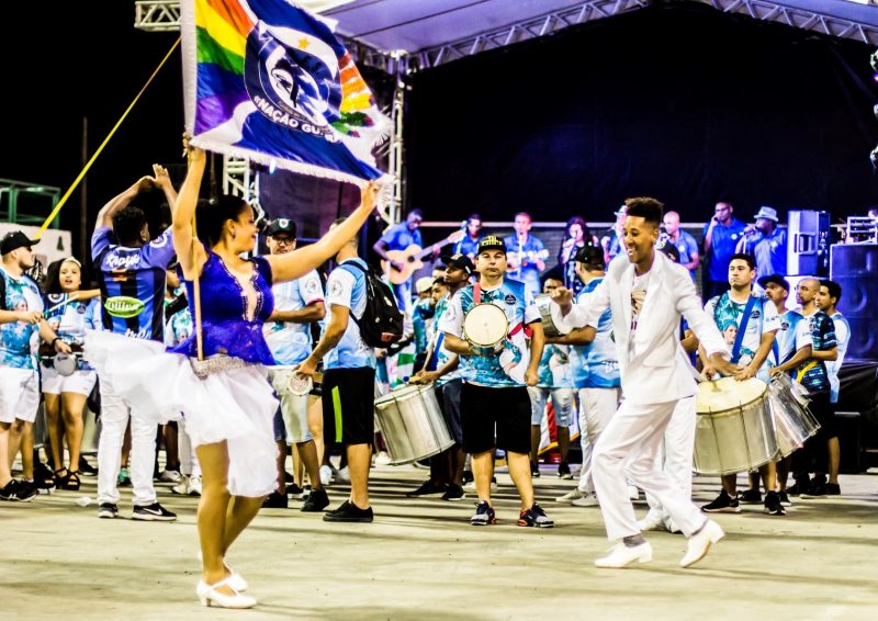 Escola de samba Na&ccedil;&atilde;o Guarani – Foto: Rafael de Oxossi/Divulga&ccedil;&atilde;o/ND