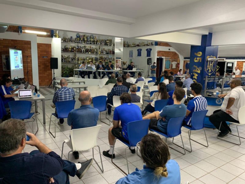 Reuni&atilde;o do conselho deliberativo do Ava&iacute; na Ressacada. Foto: Ava&iacute;/Divulga&ccedil;&atilde;o/ND