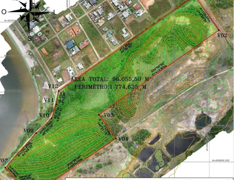 &Aacute;rea total do espa&ccedil;o possui mais de 96 mil metros quadrados – Foto: Reprodu&ccedil;&atilde;o/ND