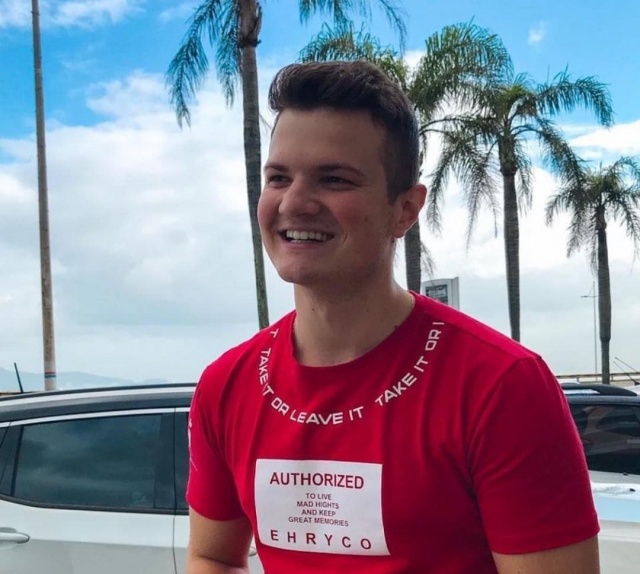 Igor Lu&iacute;s Pan, de 23 anos, morava em Chapec&oacute; – Foto: Arquivo Pessoal/ND