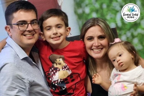 Casal tem dois filhos, Bernardo e Alice – Foto: Divulga&ccedil;&atilde;o/ND