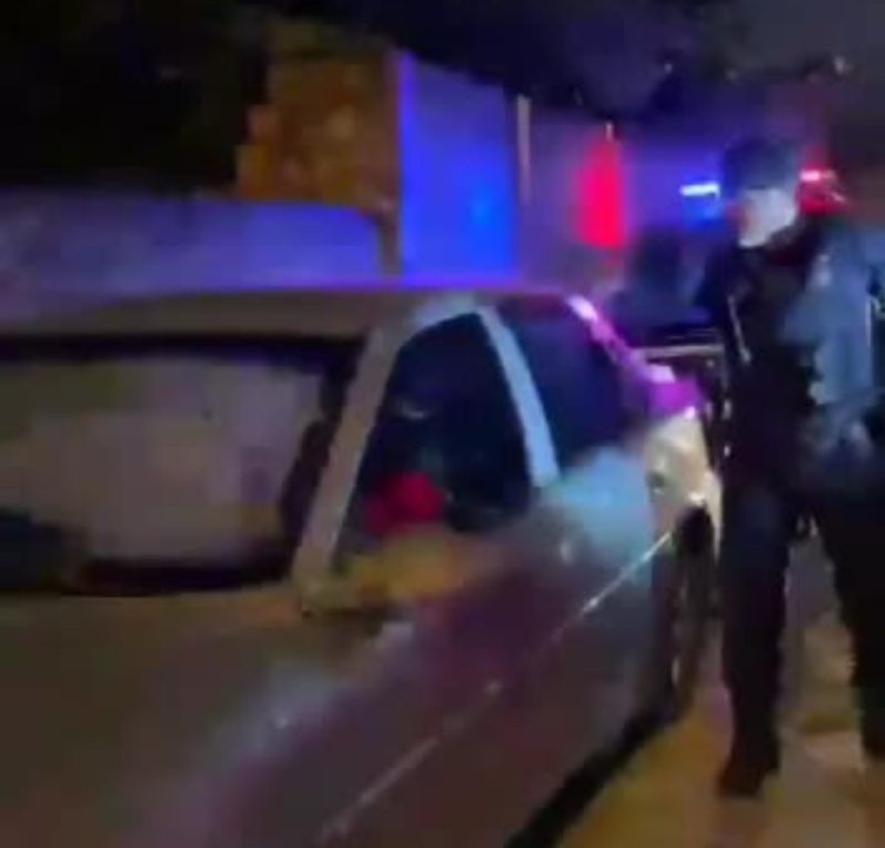 Cachorro &eacute; resgatado ap&oacute;s passar horas trancado em Florian&oacute;polis – Foto: GMF/Divulga&ccedil;&atilde;o/ND