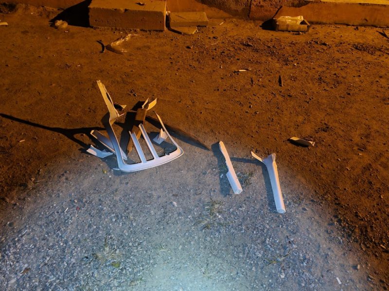 A casa do casal e dos filhos foi encontrada bagun&ccedil;ada e com objetos quebrados, ap&oacute;s a confus&atilde;o – Foto: Arquivo/Pol&iacute;cia Civil/ND