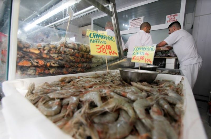 Camar&atilde;o &eacute; um dos mais procurados durante a Sexta-Feira Santa – Foto: Leo Munhoz/ND