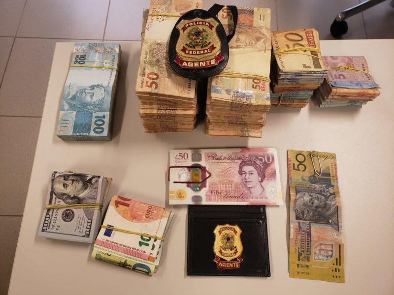 Movimentações suspeitas levaram a Polícia Federal ao complexo esquema de lavagem de dinheiro &#8211; Foto: Polícia Federal/Divulgação