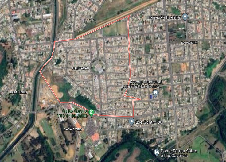 Lar Legal beneficiar&aacute; 17 lageanos com escritura gratuita de terrenos – Foto: Captura de Tela/Google Maps/ND