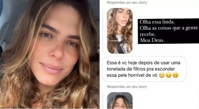 Mariana Goldfard é atacada por seguidor na web