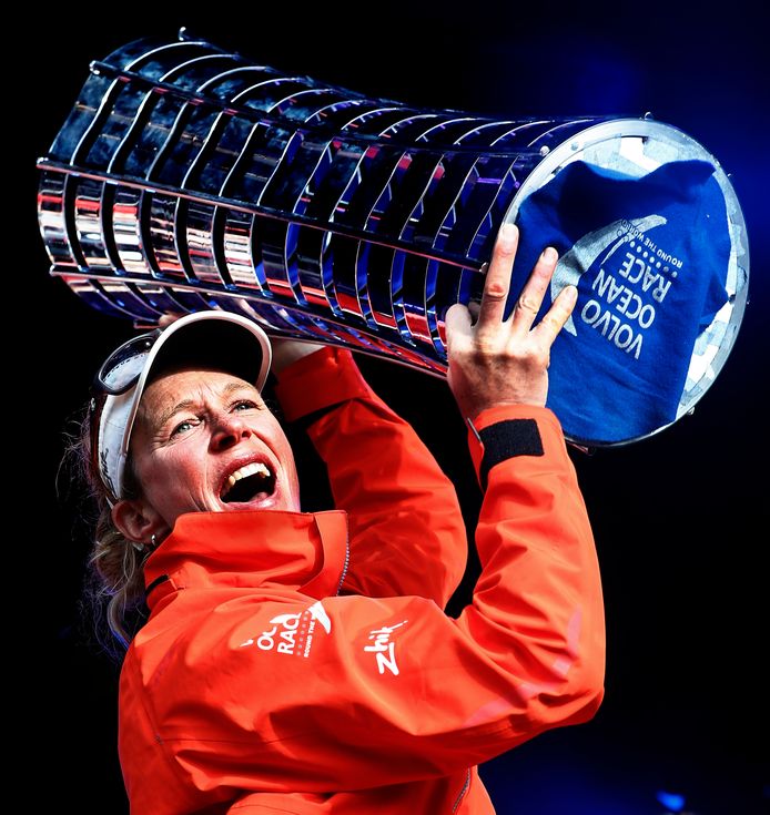 Carol Brouwer é das únicas duas mulheres a conquistar o título da regata &#8211; Foto: Divulgação/TOR/AB