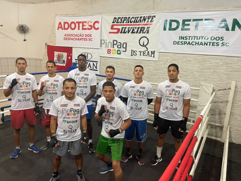 Equipe DS Team de S&atilde;o Jos&eacute; pronta para encarar mais uma etapa do Campeonato Catarinense de Boxe – Foto: divulga&ccedil;&atilde;o DS team
