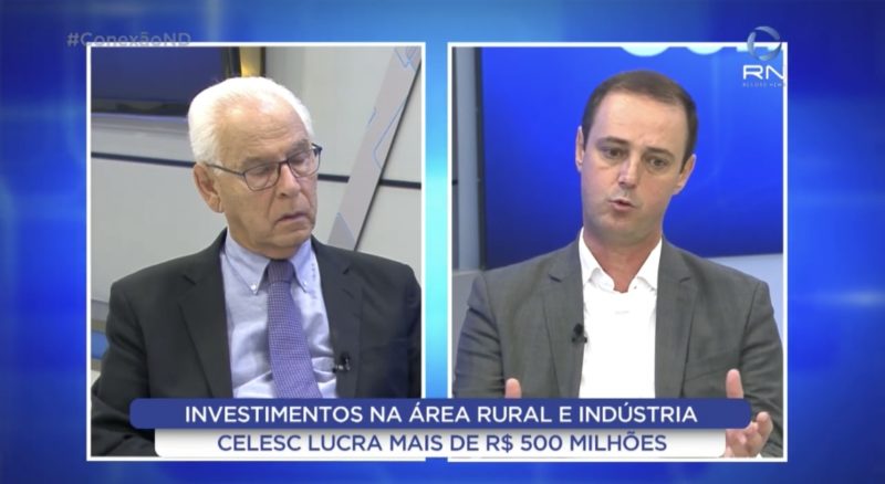 Presidente fez um relato dos investimentos na Celesc – Foto: Moacir Pereira