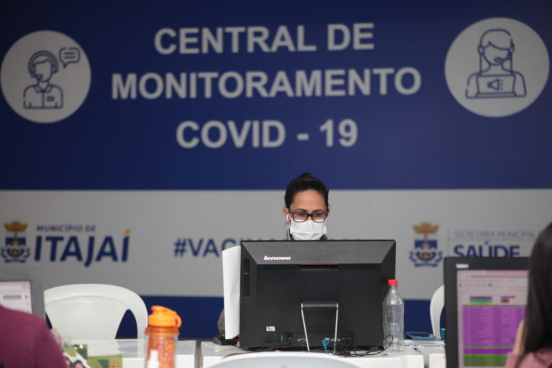 Ap&oacute;s quase 90 mil atendimentos, Itaja&iacute; encerra Central de Monitoramento da Covid-19 – Foto: Prefeitura de Itaja&iacute;/Divulga&ccedil;&atilde;o