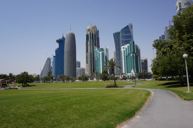 Doha, capital do Catar, umas das sedes da Copa do Mundo
