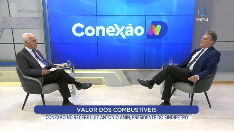 Moacir Pereira entrevista presidente do Sindipetro/SC. Edi&ccedil;&atilde;o vai ao ar nesta segunda-feira – Foto: NDTV/Reprodu&ccedil;&atilde;o