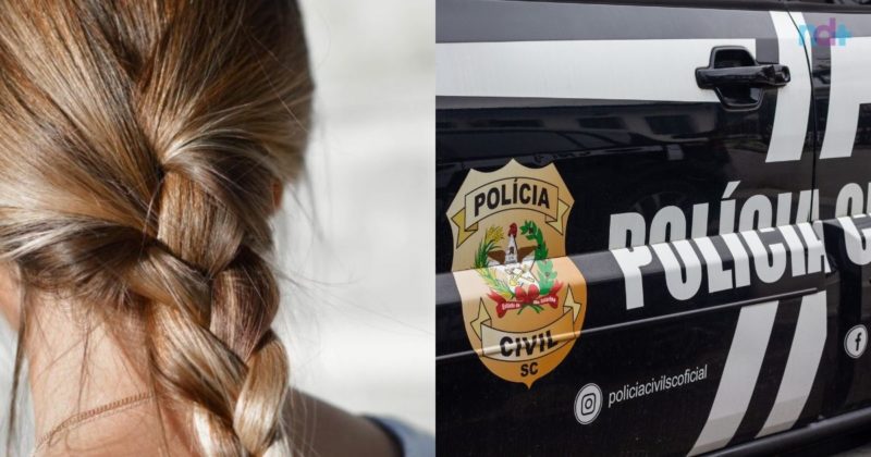 Pol&iacute;cia investiga motiva&ccedil;&atilde;o de roubo de cabelo de adolescente em Itaja&iacute; – Foto: Pixabay e Bruno Golembiewski/ND