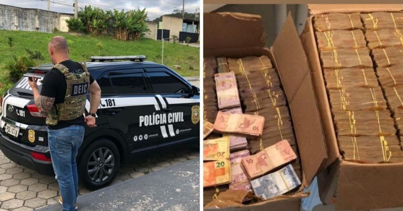Empres&aacute;rios de SC s&atilde;o respons&aacute;veis por lavar cerca de R$ 700 milh&otilde;es para o tr&aacute;fico de drogas – Foto: Pol&iacute;cia Civil SC/Divulga&ccedil;&atilde;o