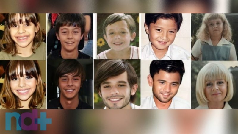 Artista simula como estaria as crian&ccedil;as que foram assassinadas hoje em dia se estivessem vivas. – Foto: Reprodu&ccedil;&atilde;o/Hidreley Diao