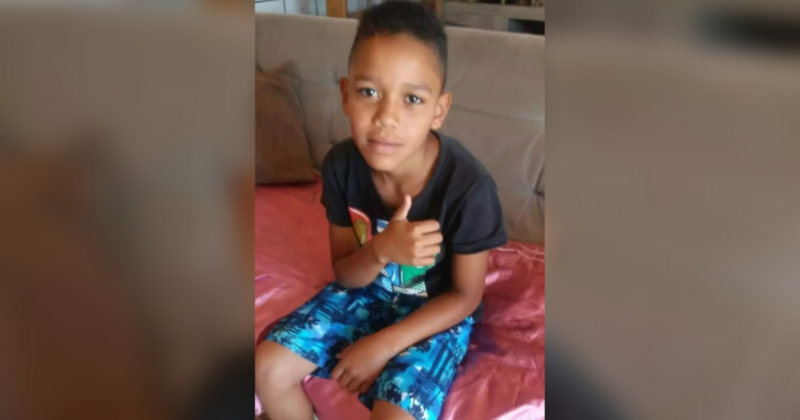 Menino de 10 anos desaparece ap&oacute;s sair da escola em SC – Foto: Internet/Reprodu&ccedil;&atilde;o/ND