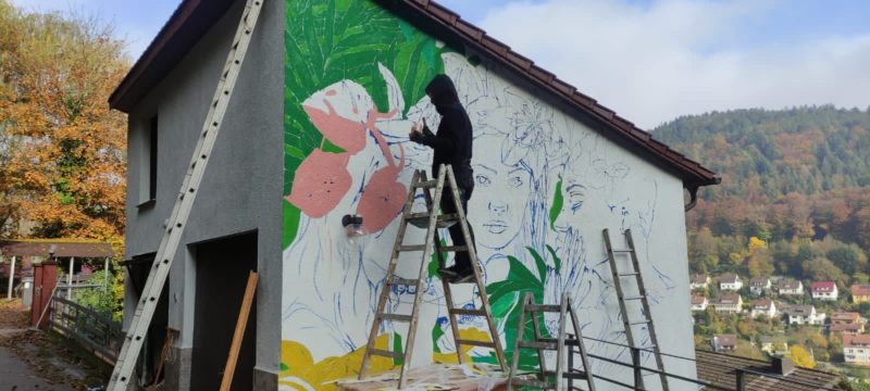 Pintor que percorreu o Mundo com sua arte autodidata e peculiar, prazer Danka Umbert