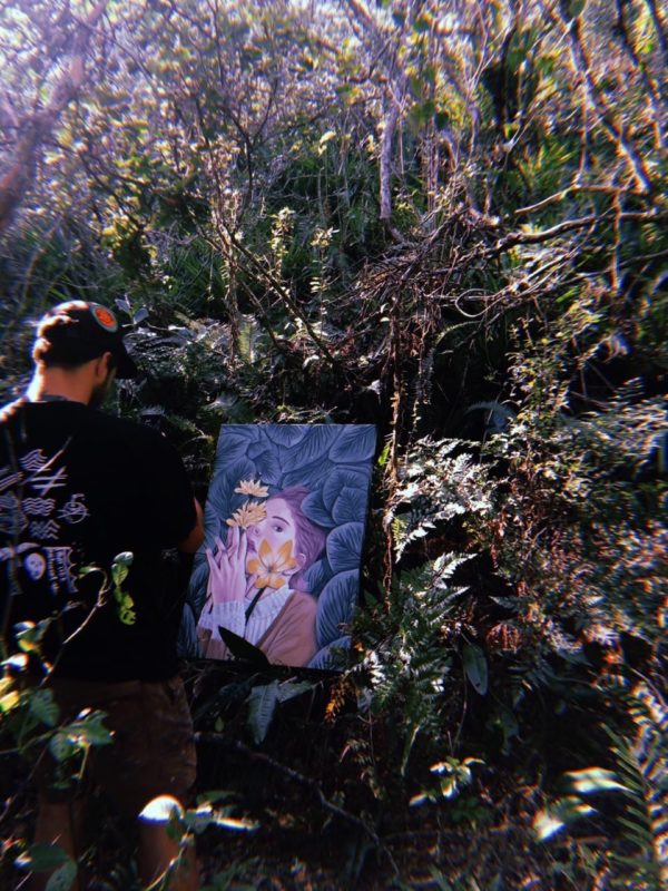 Pintor que percorreu o Mundo com sua arte autodidata e peculiar, prazer Danka Umbert