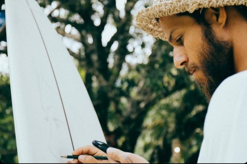 Pranchart: Da onda do mar, pra parede de casa