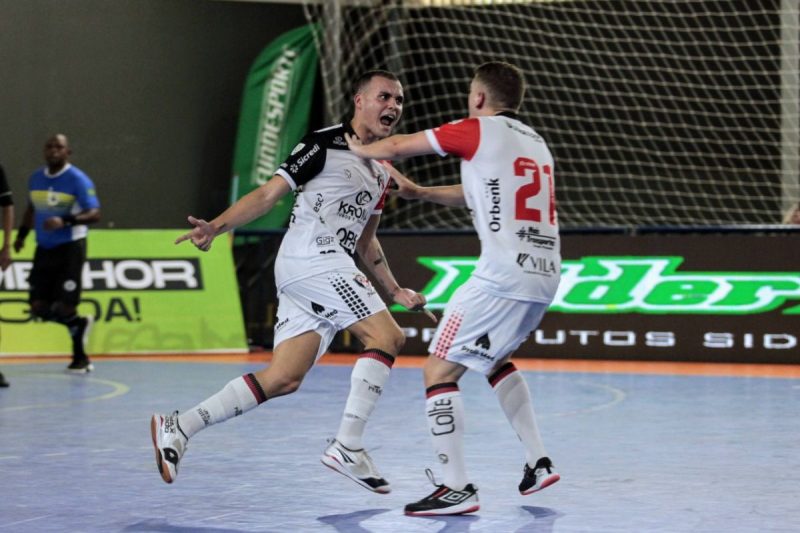 Depois do t&iacute;tulo invicto, JEC Futsal vai em busca do t&iacute;tulo mundial – Foto: @rizzi1971/Divulga&ccedil;&atilde;o/ND