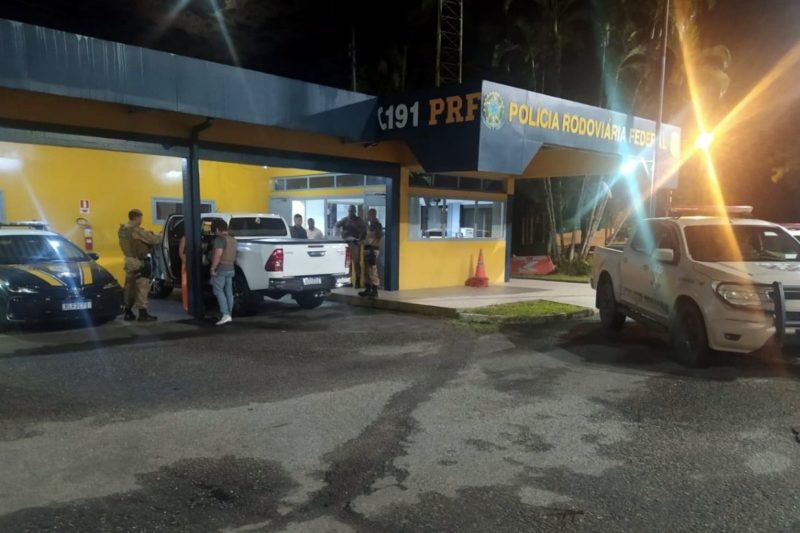 Homem tinha mandado de pris&atilde;o aberto pelo assassinato da pr&oacute;pria sobrinha, no Mato Grosso, em 2014 – Foto: PRF/Divulga&ccedil;&atilde;o