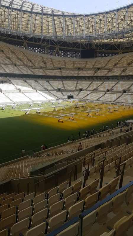 Anistia Internacional diz que trabalhadores foram abusados na construção dos estádios  &#8211; Foto: Diogo Maçaneiro/ ND