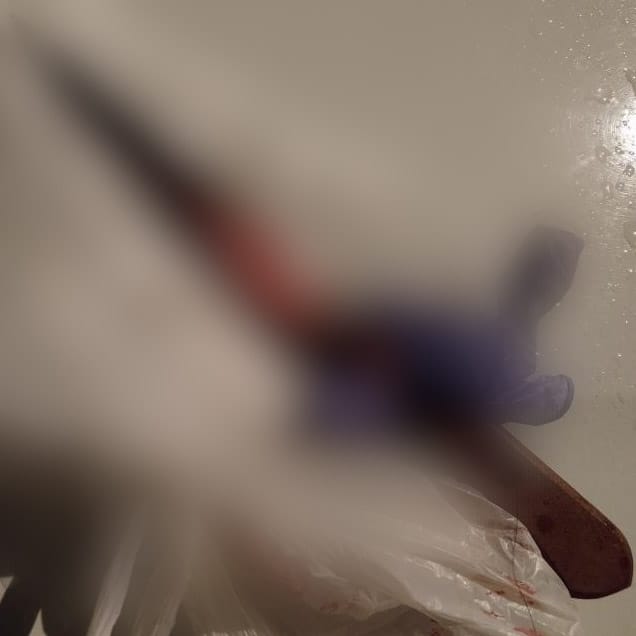 Homem utilizou uma faca para tentar matar a própria esposa