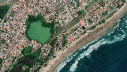 A lagoa é uma área de preservação de Imbituba &#8211; Foto: MPSC/Divulgação/ND