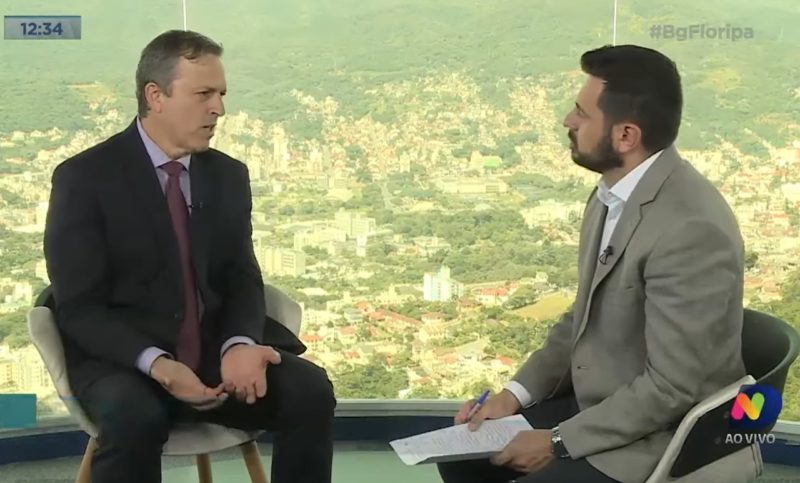 O diretor-geral do TRE-SC, Gonsalo Andr&eacute; Agostini Ribeiro, foi empossado em mar&ccedil;o deste ano – Foto: Reprodu&ccedil;&atilde;o/NDTV