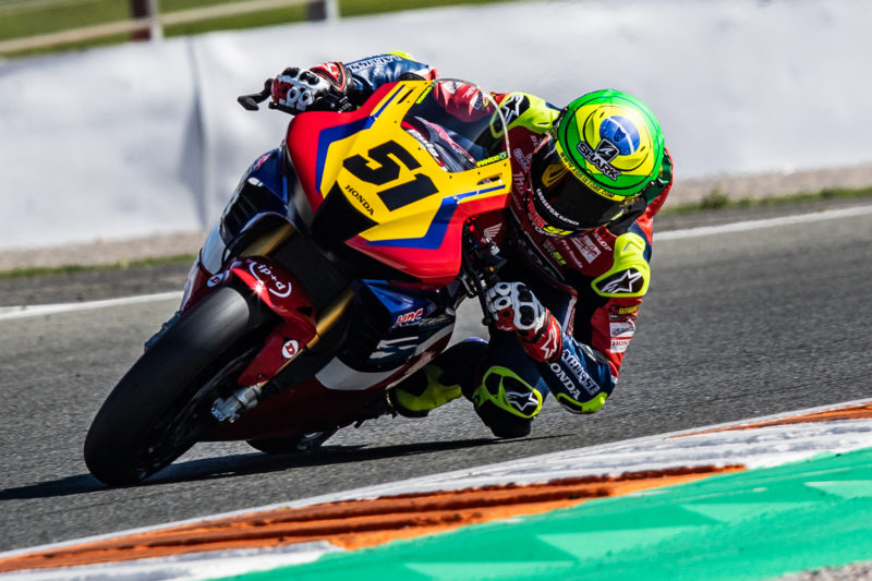 El brasileño Eric Granado es uno de los más destacados de la vuelta del Campeonato de España de Superbikes - Foto: @lifebelucky