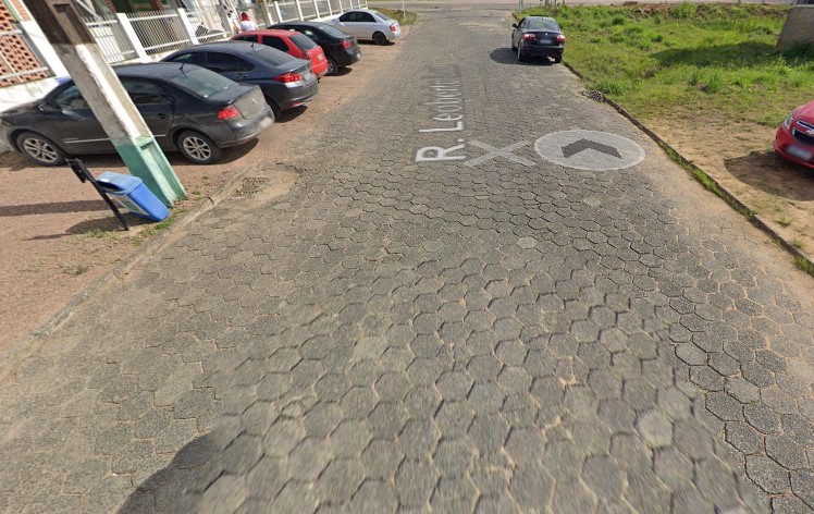 Amea&ccedil;as ocorreram em uma escola no centro de Lontras – Foto: Reprodu&ccedil;&atilde;o/Google Maps/ND