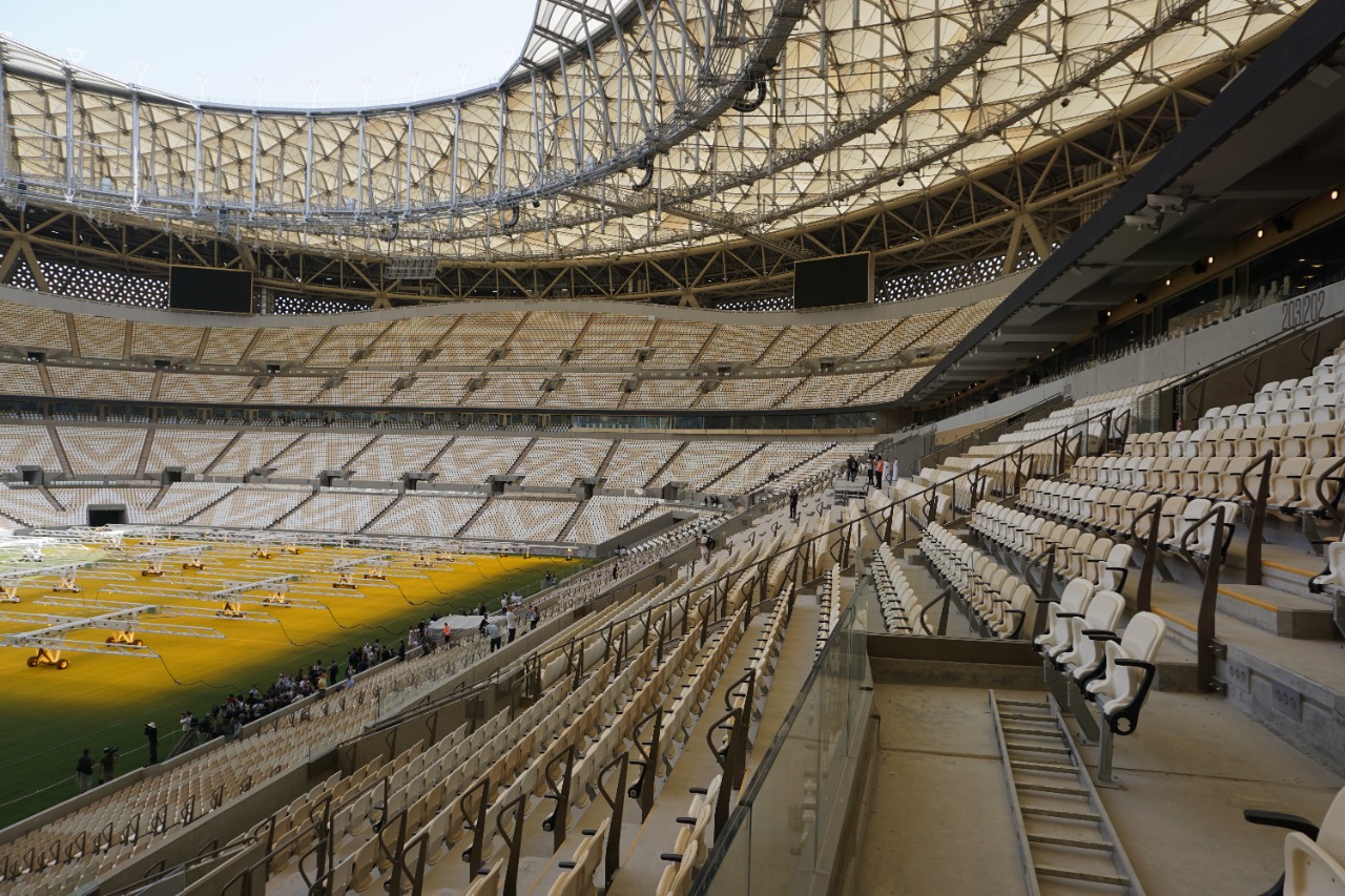 Jogos do Brasil na fase de grupos e final: conheça o Lusail Stadium - Fotos  - R7 Copa do Mundo