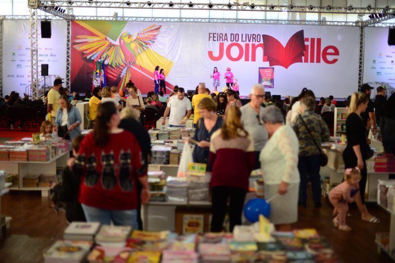 Feira do Livro de Joinville acontece em junho – Foto: Nilson Bastian/Divulga&ccedil;&atilde;o