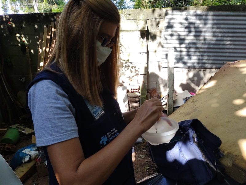 Limpezas e coletas est&atilde;o sendo feitas pelas equipes em Florian&oacute;polis – Foto: PMF/Divulga&ccedil;&atilde;o/ND