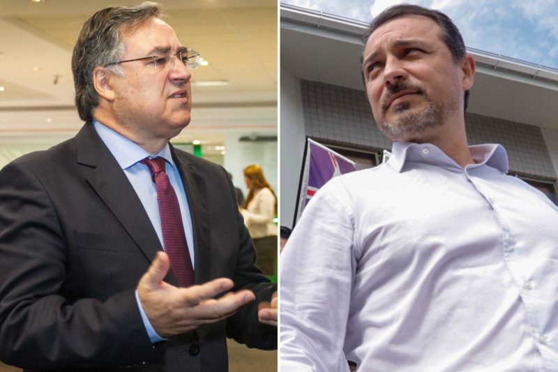 Raimundo Colombo e Carlos Mois&eacute;s – Foto: Divulga&ccedil;&atilde;o/ND