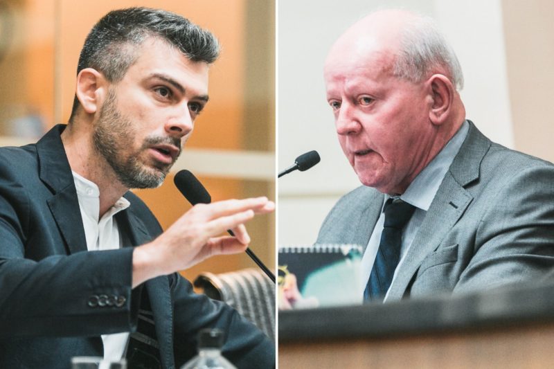 Bruno Souza e Marcos Vieira – Foto: Bruno Cola&ccedil;o/Divulga&ccedil;&atilde;o/ND