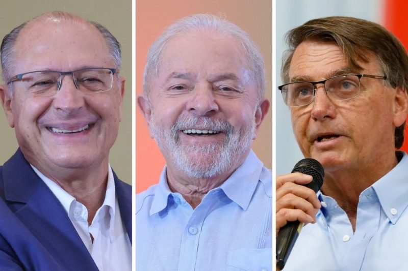Geraldo Alckmin, Lula e Jair Bolsonaro – Foto: Divulga&ccedil;&atilde;o/ND