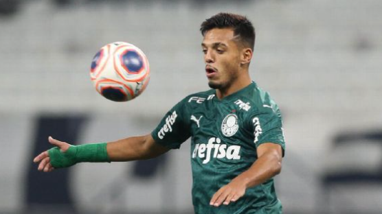 6 – Gabriel Menino, do Palmeiras, também é avaliado em 15 milhões de euros (R$ 79,3 milhões). – Foto: Palmeiras/Divulgação