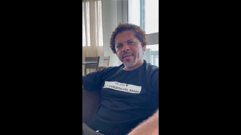 Givaldo, ex-morador de rua, grava v&iacute;deo rebatendo cr&iacute;ticas de Deolane Bezerra – Foto: Reprodu&ccedil;&atilde;o/Internet/ND