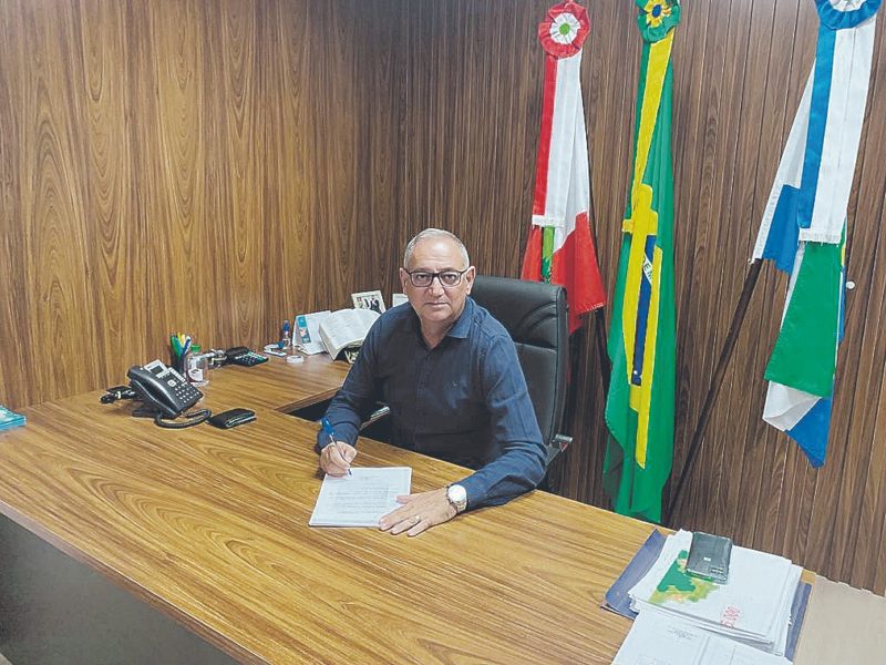 Prefeito de Governador Celso Ramos, Marcos Henrique da Silva, o Marquinho &#8211; Foto: Divulgação/ND