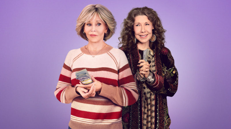 S&eacute;rie Grace and Frankie mostra as del&iacute;cias e dores da terceira idade – Foto: Reprodu&ccedil;&atilde;o Netflix/ND
