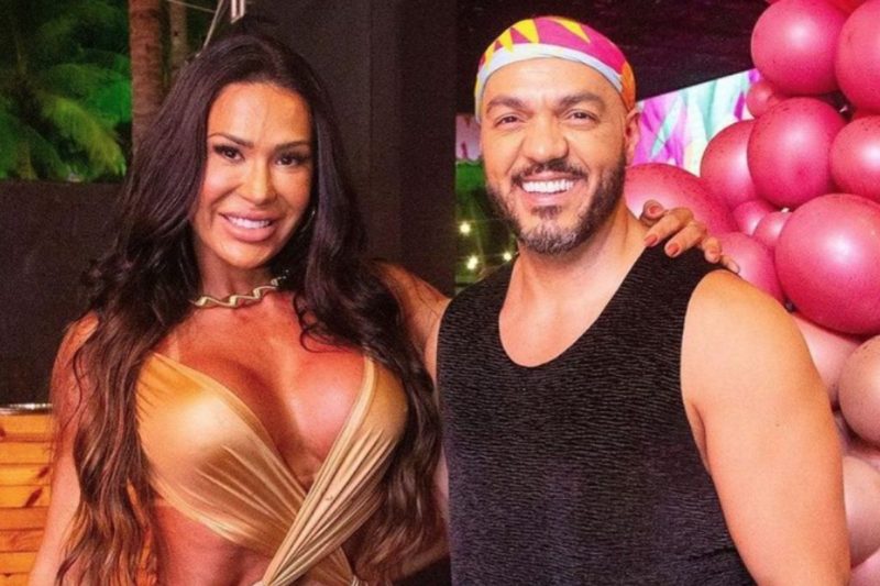 Gracyanne e Belo s&atilde;o procurados pela Justi&ccedil;a – Foto: Internet