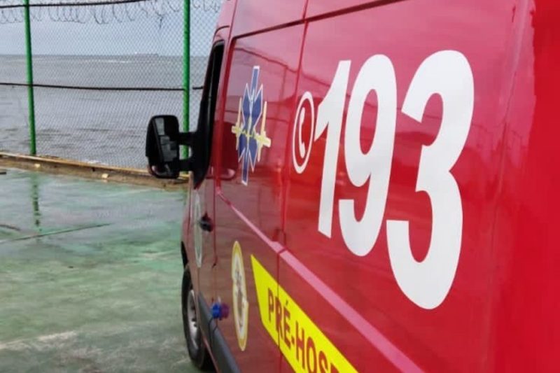 Homem desapareceu ap&oacute;s ser arrastado pelo mar em S&atilde;o Francisco do Sul – Foto: BVSFS/Divulga&ccedil;&atilde;o