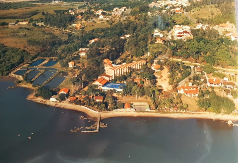 Hotel transformou o bairro Saco Grande, hoje Jo&atilde;o Paulo – Foto: Acervo Pessoal/ND