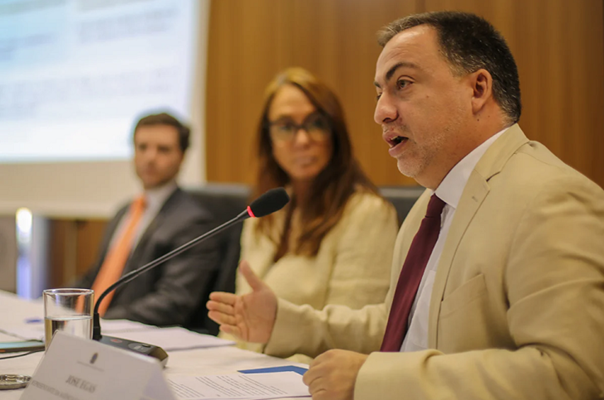 Jos&eacute; Egas representa Alto Comissariado da ONU para Refugiados – Foto: Divulga&ccedil;&atilde;o/Univali/ND