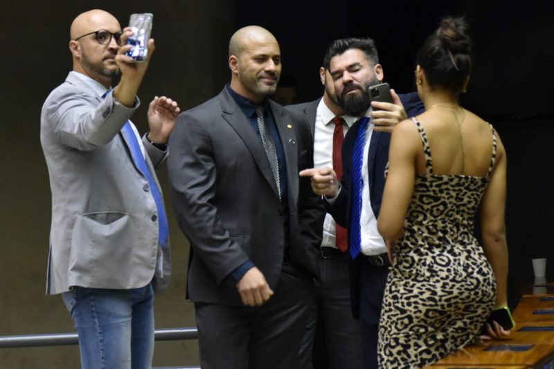 Deputado Daniel Silveira foi libertado por Jair Bolsonaro – Foto: Zeca Ribeiro/Divulga&ccedil;&atilde;o/ND