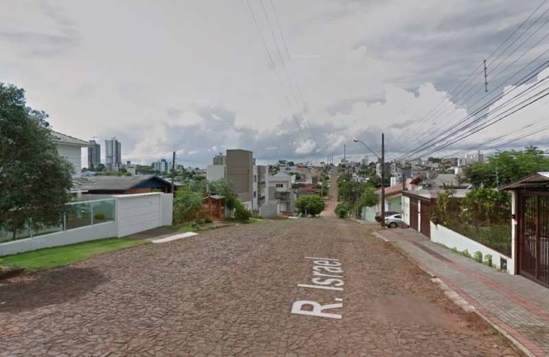 Caso foi registrado na rua Israel, no bairro Presidente M&eacute;dici – Foto: Internet/Maps
