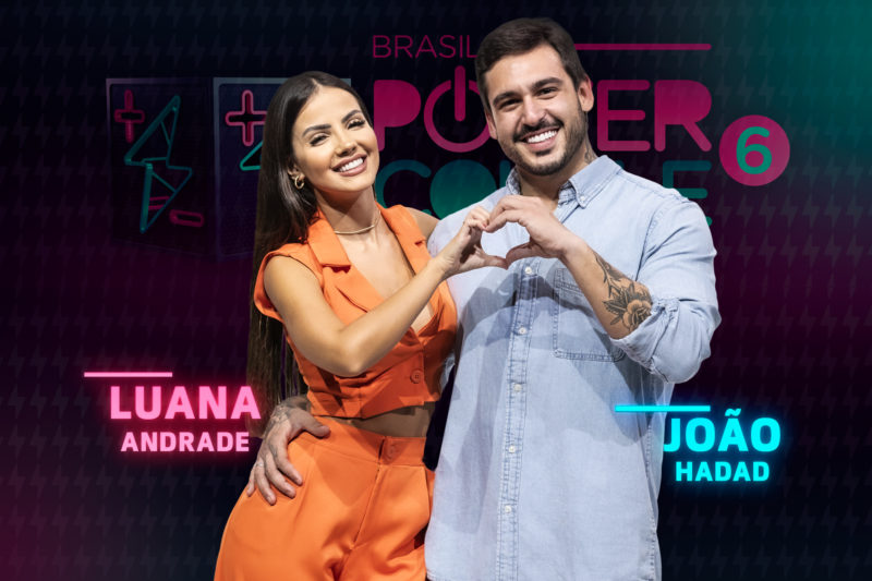 A modelo Luana Andrade e o influenciador Jo&atilde;o Hadad – Foto: Record TV/Divulga&ccedil;&atilde;o