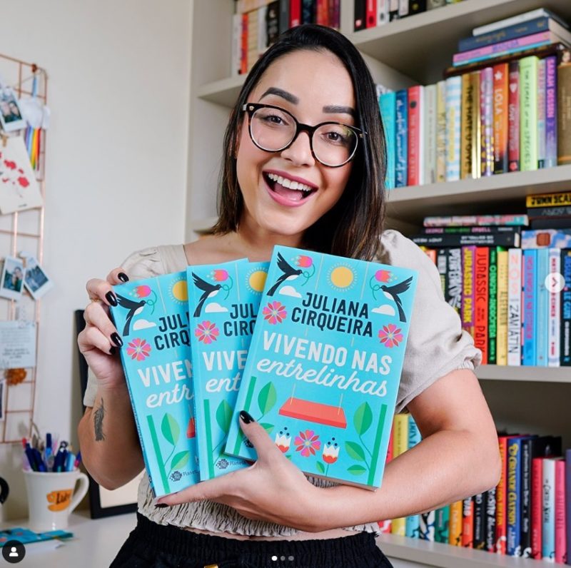 Ju Cirqueira tem quase 300 mil inscritos no YouTube – Foto: Instagram/Reprodu&ccedil;&atilde;o